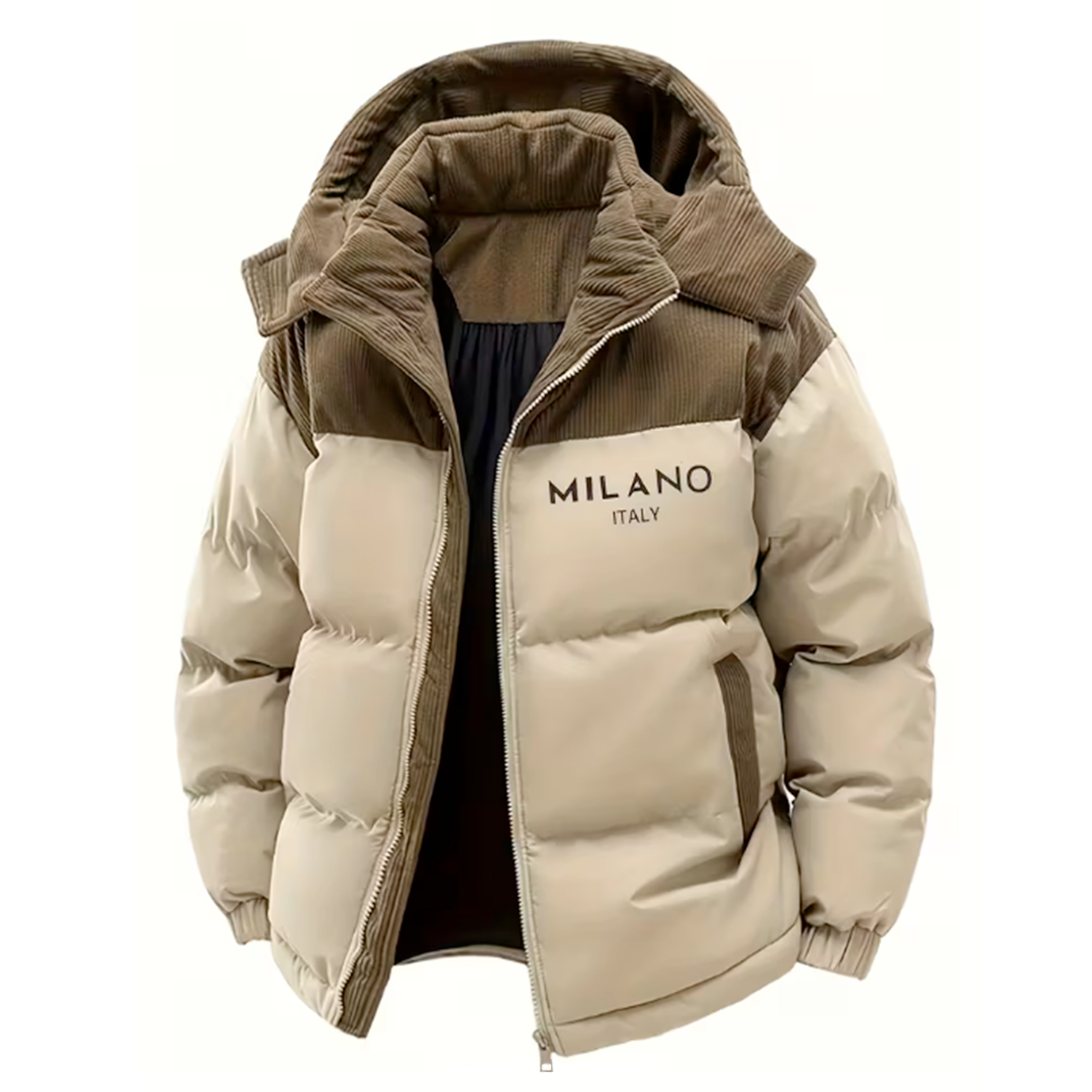Thick Cotton Hooded Jacket