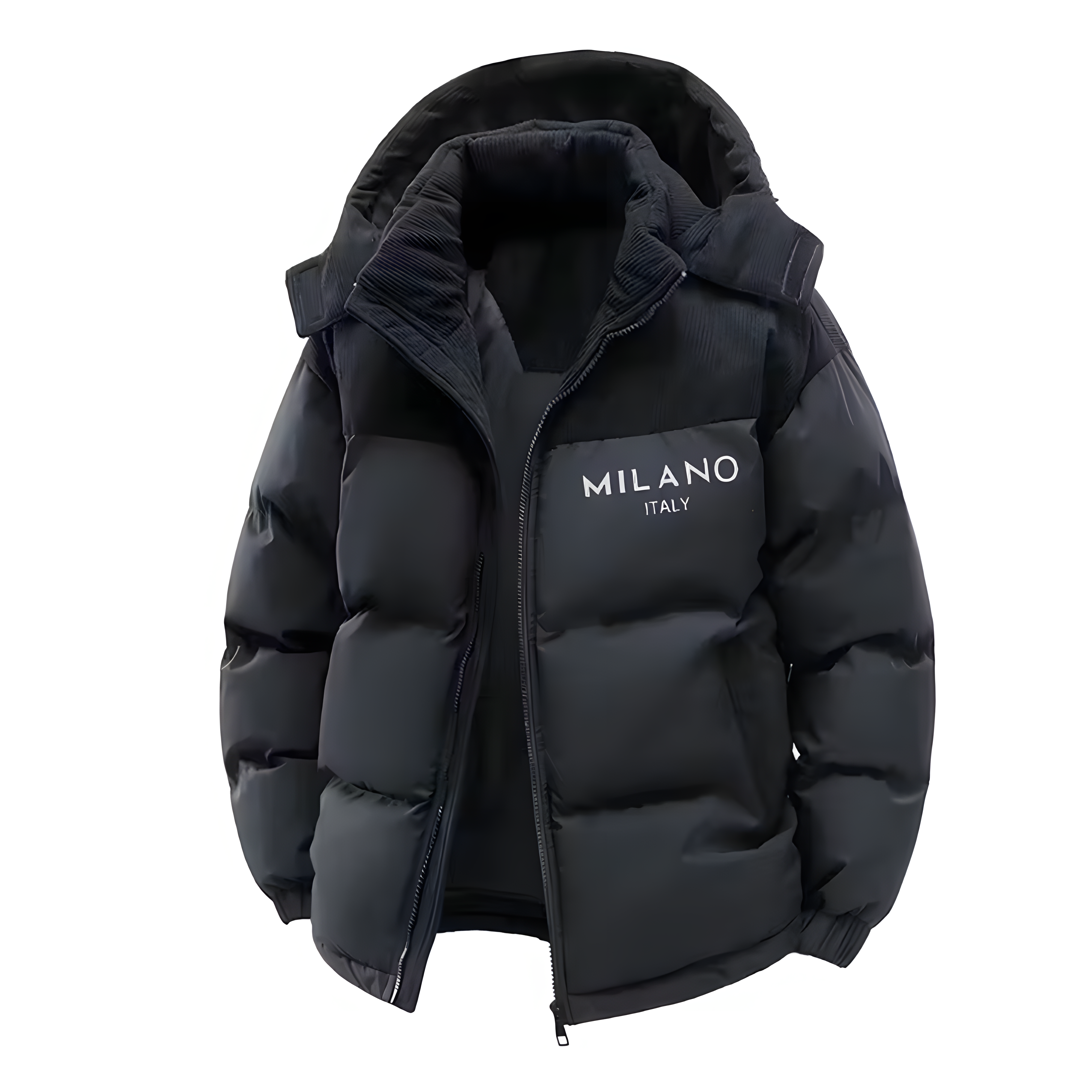 Thick Cotton Hooded Jacket