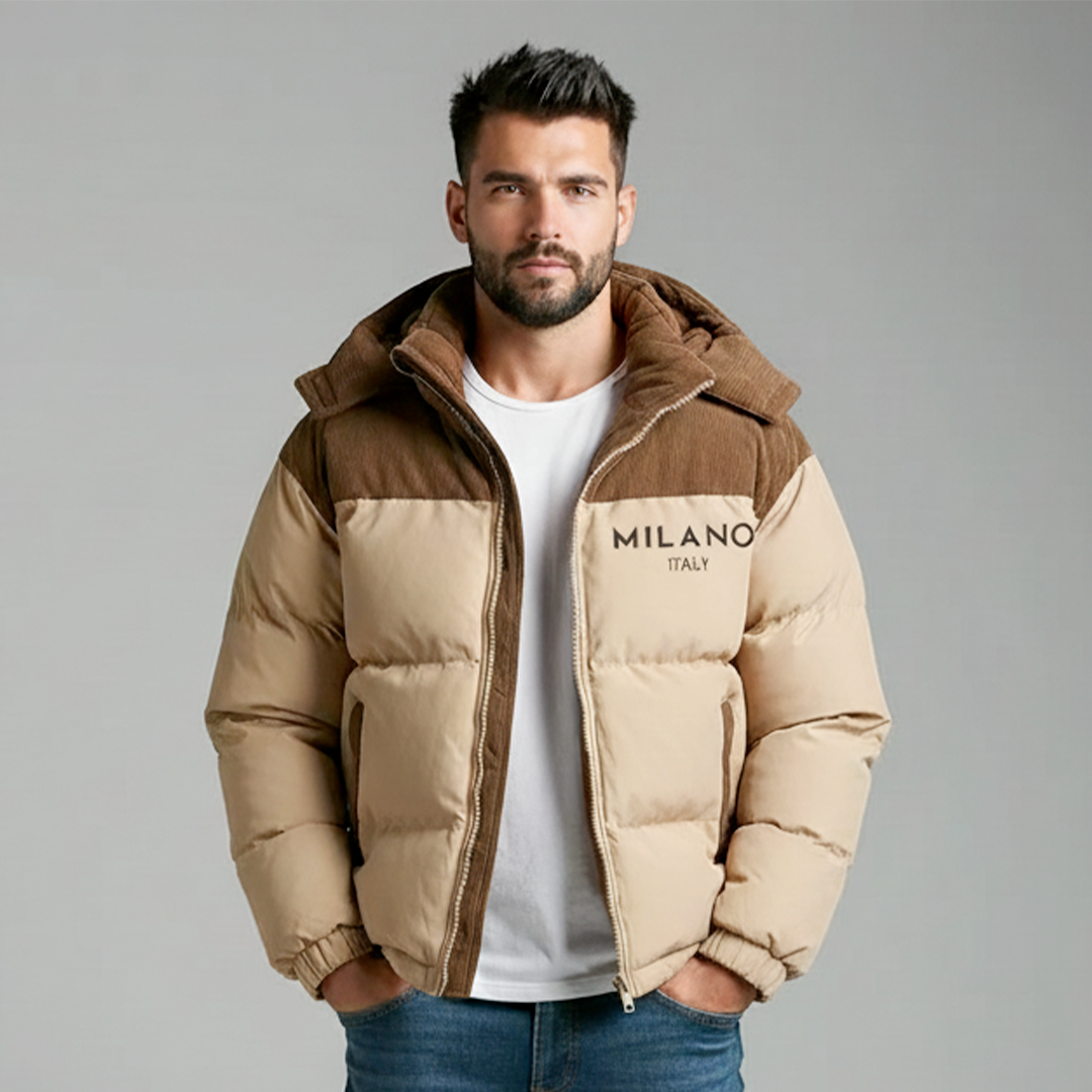 Thick Cotton Hooded Jacket